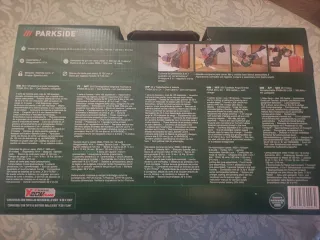 Parkside Amoladora Radial con Bateria y Cargador