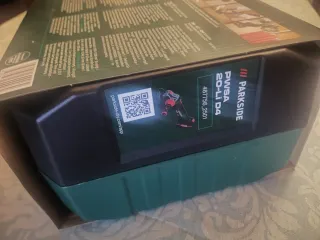 Parkside Amoladora Radial con Bateria y Cargador