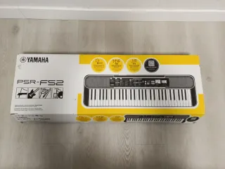 Teclado Yamaha portátil, modelo PSR-F52