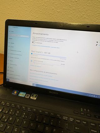 Portátil Sony Vaio i5 Negro