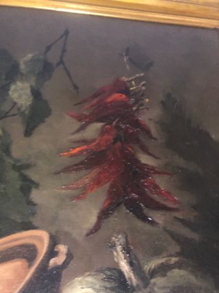 Cuadro antiguo pintor Mercé