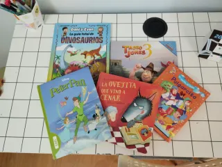 Pack 5 libros infantiles variados