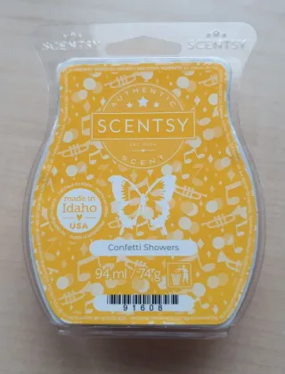 Pack 4 Aromas Scentsy: Sweet Plum Pastry, Confetti