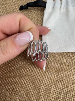 Anillo de acero inoxidable