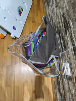 Parque infantil vallas de plástico