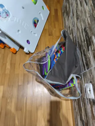 Parque infantil vallas de plástico