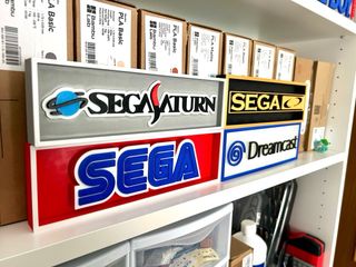 LIQUIDACION PACK SEGA - 4 Logos 3D OFERTA