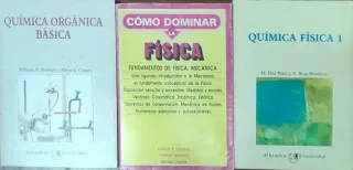 10 libros universitarios sobre química y física
