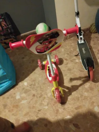 Patinete infantil Cars 3 ruedas