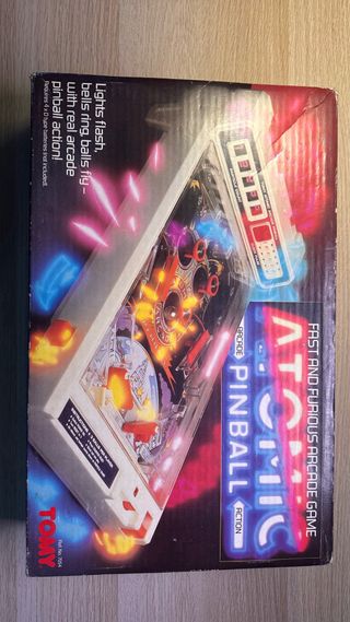 Pinball Tomy Atomic Arcade Original 80s