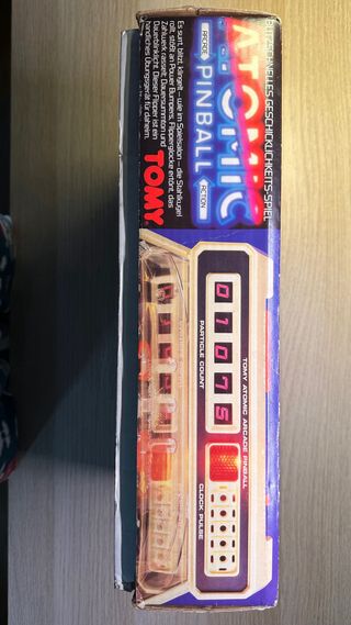 Pinball Tomy Atomic Arcade Original 80s