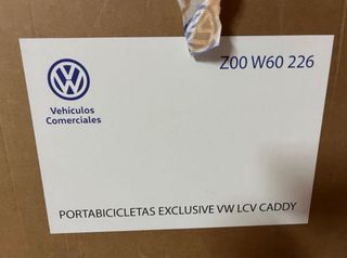 Portabicicletas VW Caddy 3 bicis