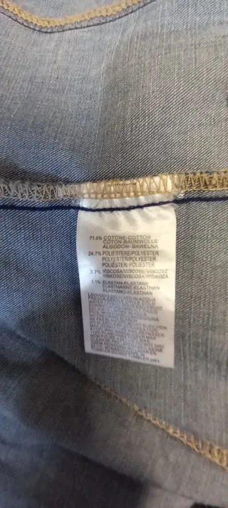 Cazadora vaquera con perlas