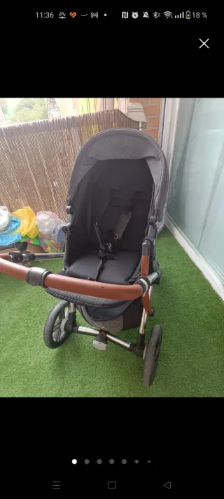 Lote Bebé: carro jane, Hamaca y  Silla ikea etc...