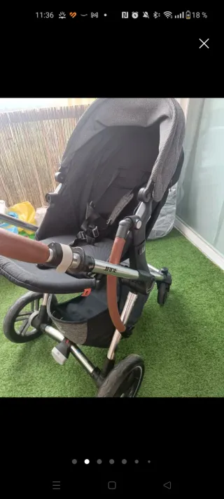 Lote Bebé: carro jane, Hamaca y  Silla ikea etc...