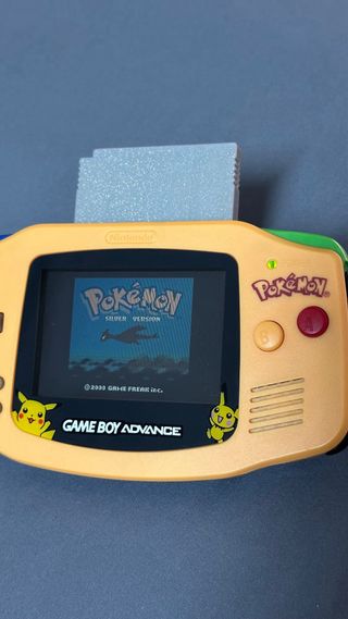 Pokemon Plata Silver USA Version ORIGINAL GB