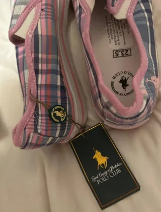 Alpargatas Polo Club Cuadros Talla 37