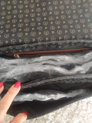 Borsa Pollini donna marrone mai usata