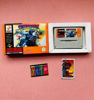 Sunset Riders Super Nintendo PAL
