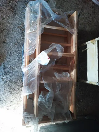 Escalera escamoteable madera pino