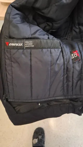 Chaqueta Moto Dainese D Dry Negra talla 48