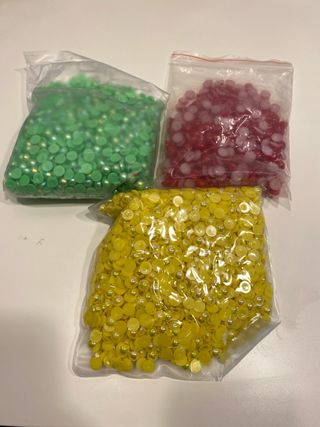 Lote Perlas para manualidades colores surtidos