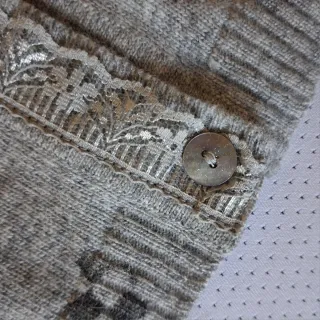 Cardigan misto cashmere T.U. Made in Italy