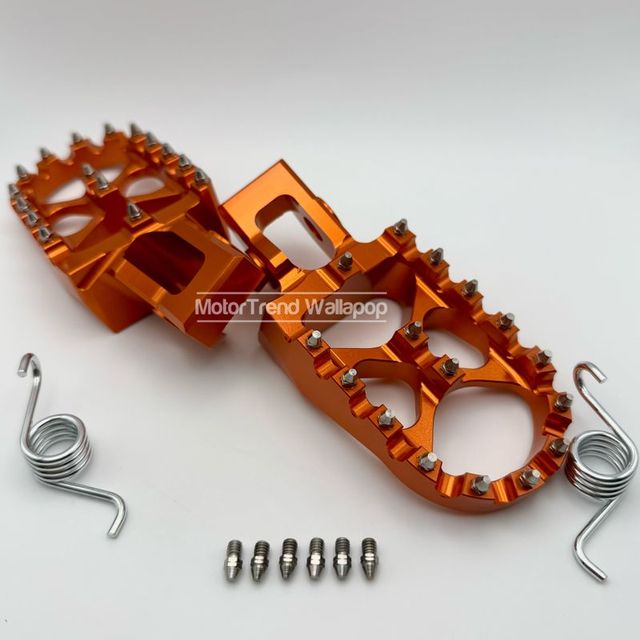 2x Estriberas KTM Naranja - Alta calidad