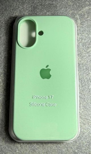 Cover iPhone 17 Silicone Case Verde