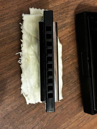 Armonica cromatica con custodia