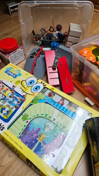 Lote de juegos infantiles