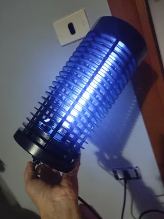 Zanzariera Elettrica Lampada Insetticida nuova