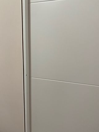 Puerta interior blanca moderna