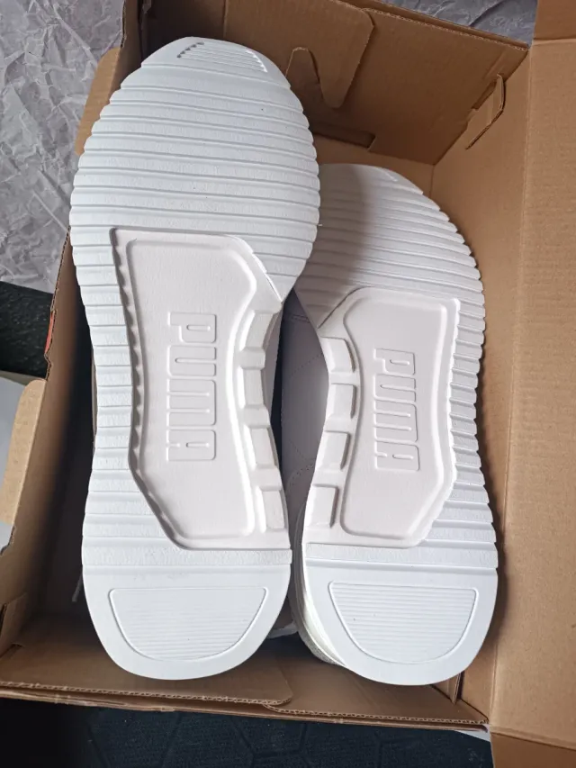 Zapatillas Puma Talla 43 Beige/Blanco