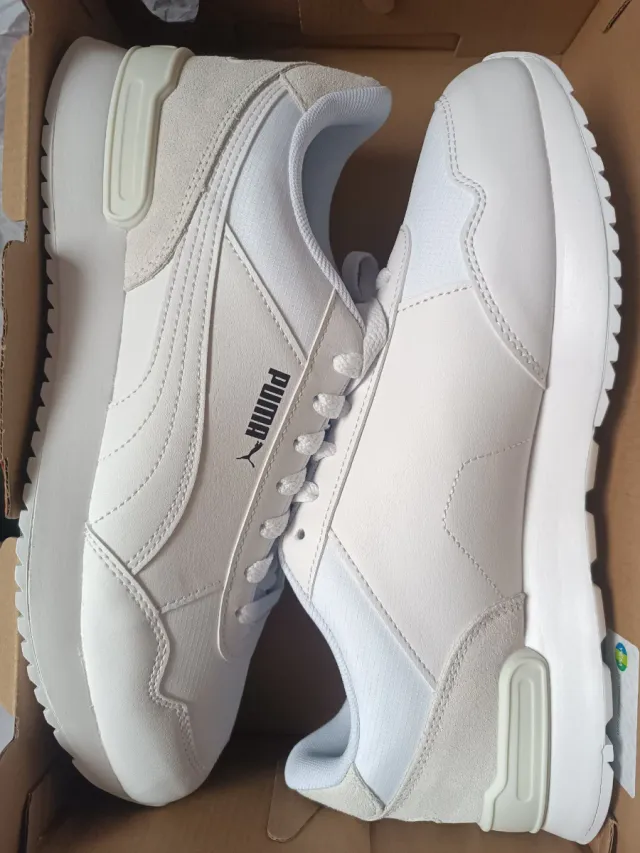 Zapatillas Puma Talla 43 Beige/Blanco