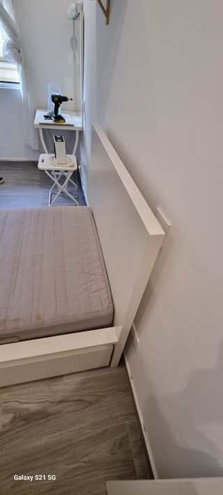 Cama Malm 90cm Ikea Blanca