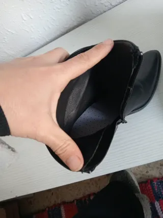 Botines tacón mujer negros talla 38