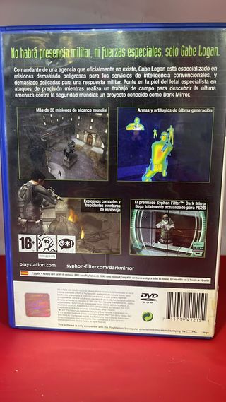 Syphon Filter Dark Mirror PS2