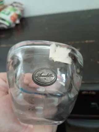 Ciotola svuotatasche vintage in vetro