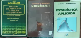 Libros universitarios sobre matemáticas estadistic