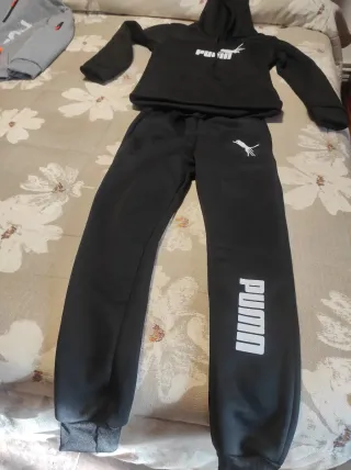 Chándal  Hombre Negro regalo equivocación de talla