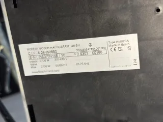 Plancha Vitrocerámica Bosch