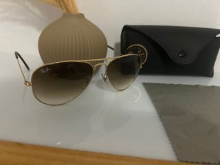Gafas de sol Ray-Ban Aviator Marrón Dorado