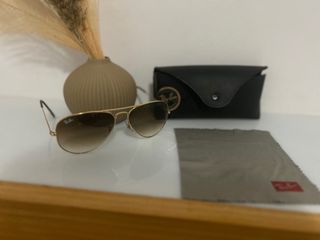 Gafas de sol Ray-Ban Aviator Marrón Dorado