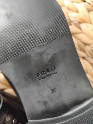 Mocassini Frau neri donna come nuovi in pelle , 37