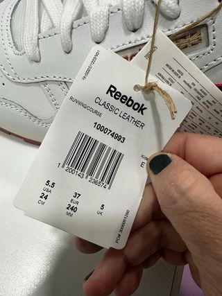 Zapatillas Reebok Blancas y Rojas