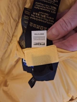 Plumífero Blauer USA Amarillo