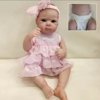 Bebé Reborn Niña Cuerpo Completo