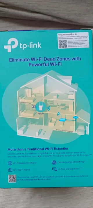 TP-Link AX1500 Extensor WiFi RE505X