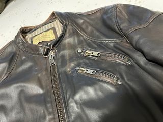 Chaqueta de cuero Redskins